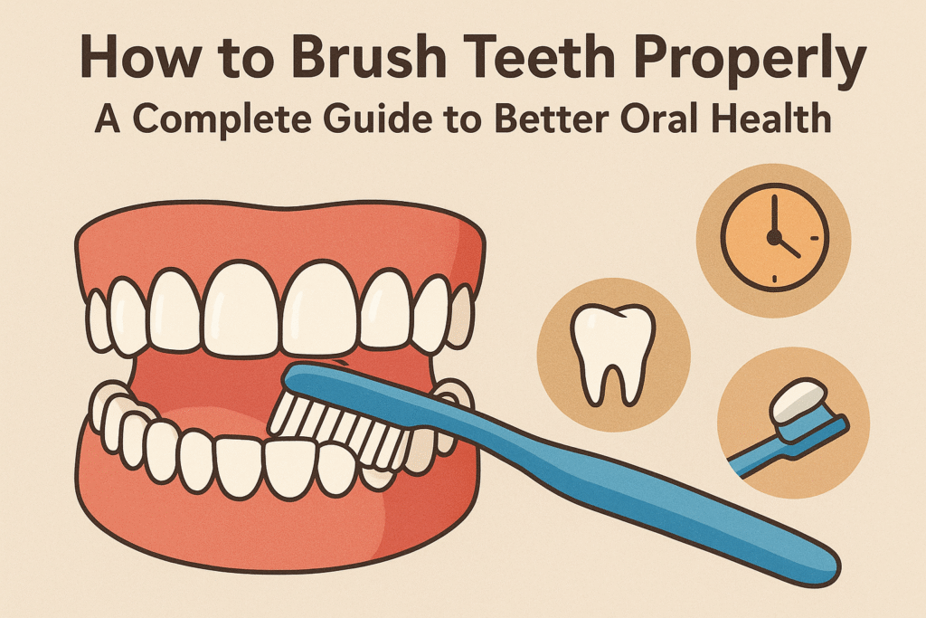 How to Brush Teeth Properly