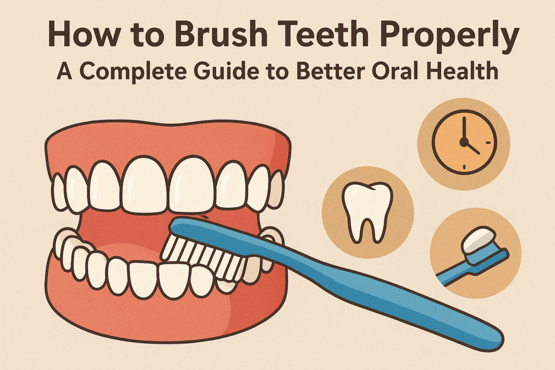 How to Brush Teeth Properly